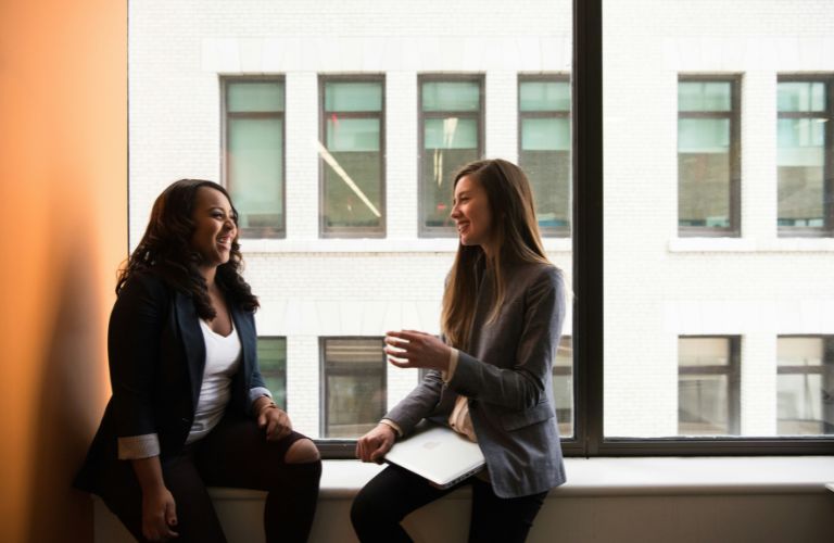 Employee Talking to Manager