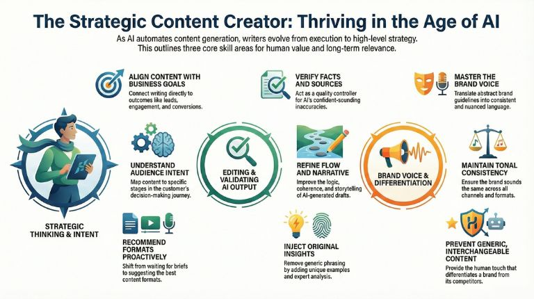 strategic content creator with AI